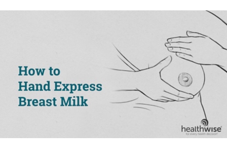 How to Hand Express Breast Milk