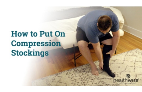 How to Put On Compression Stockings