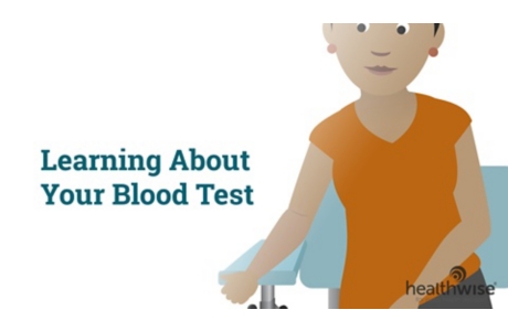 Blood Type O Positive, This was a real blood test. Blood wa…