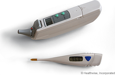 Two types of thermometers