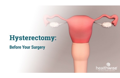 Hysterectomy: Before Your Surgery