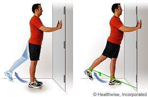 Imágenes del ejercicio de extensión de la cadera con resistencia