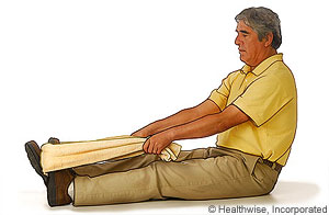 Calf-plantar fascia stretch