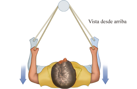 Ejercicio escapular: Retracción