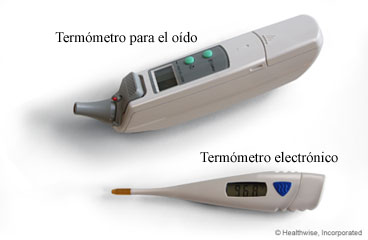 Termómetro electrónico y termómetro para el oído