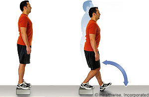 Step-down exercises Step-down exercises