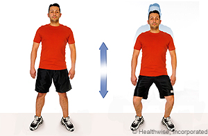 Half-squat exercises Half-squat exercises