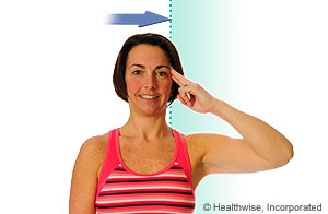 Picture of lateral bend strengthening exercise Picture of lateral bend strengthening exercise