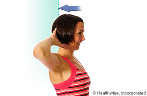 Photo of neutral position strengthening exercise Photo of neutral position strengthening exercise