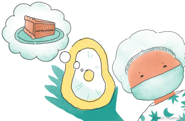 El aire de tarta de chocolate sale de la mascarilla que la doctora del sueño le pone a Saúl El aire de tarta de chocolate sale de la mascarilla que la doctora del sueño le pone a Saúl
