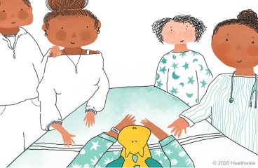Saúl y sus padres conocen a la doctora que lo va a operar y a la que lo va a dormir Saúl y sus padres conocen a la doctora que lo va a operar y a la que lo va a dormir