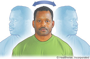 Picture of moving head side to side