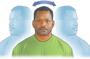 Picture of moving head side to side