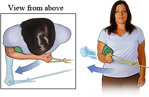 External rotator strengthening exercise