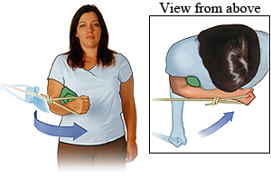 Internal rotator strengthening exercise