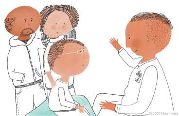 Jeff le cuenta a Eduardo sobre las pruebas del corazón