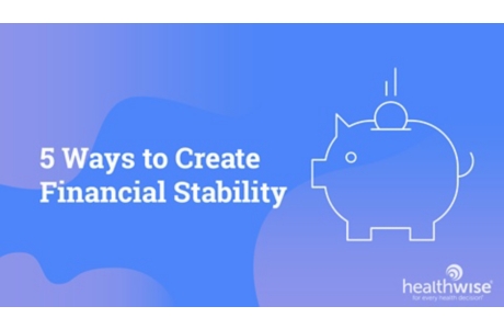 5 Ways to Create Financial Stability