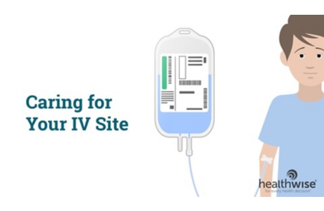 Caring for Your IV Site