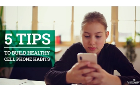 5 Tips to Build Healthy Cell Phone Habits