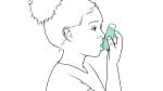 Helping Your Child Use a Metered-Dose Inhaler Without a Spacer