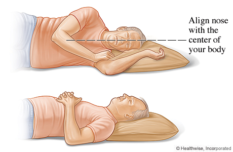 Best way to lay for neck pain hotsell